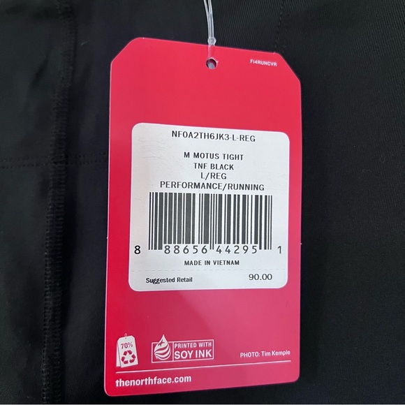 NWT The North Face Motus Tight - Men's Size Large/Regular - Picture 5 of 8